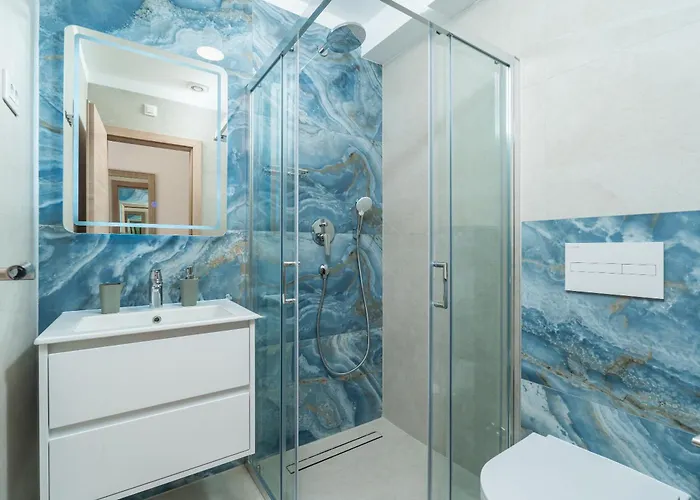 דירה Quiet And Relaxing Seastar With A Balcony זאטון