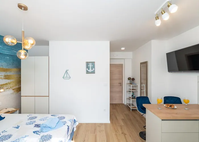 דירה Quiet And Relaxing Seastar With A Balcony