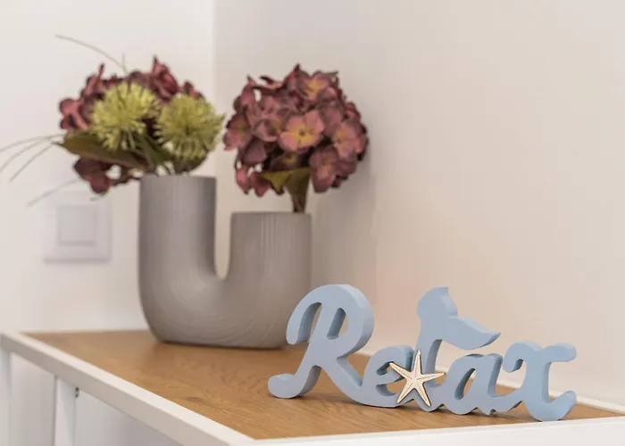 דירה Quiet And Relaxing Seastar With A Balcony זאטון